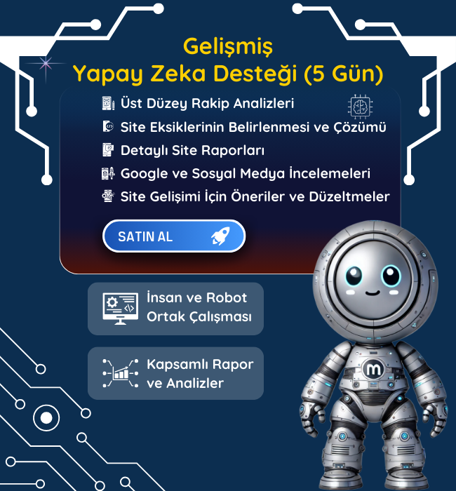 Gelişmiş Yapay Zeka Desteği (5 Gün)